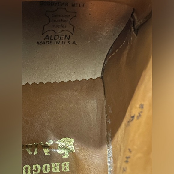 MEN’S ALDEN UNLINED CHUKKA SNUFF SUEDE SHOES 8.5 B/D. ENC - Picture 14 of 14